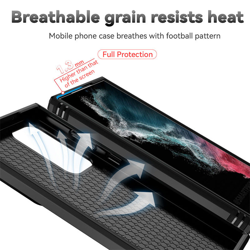 Samsung S24 Ultra Military Ring Stand Case A14 5G