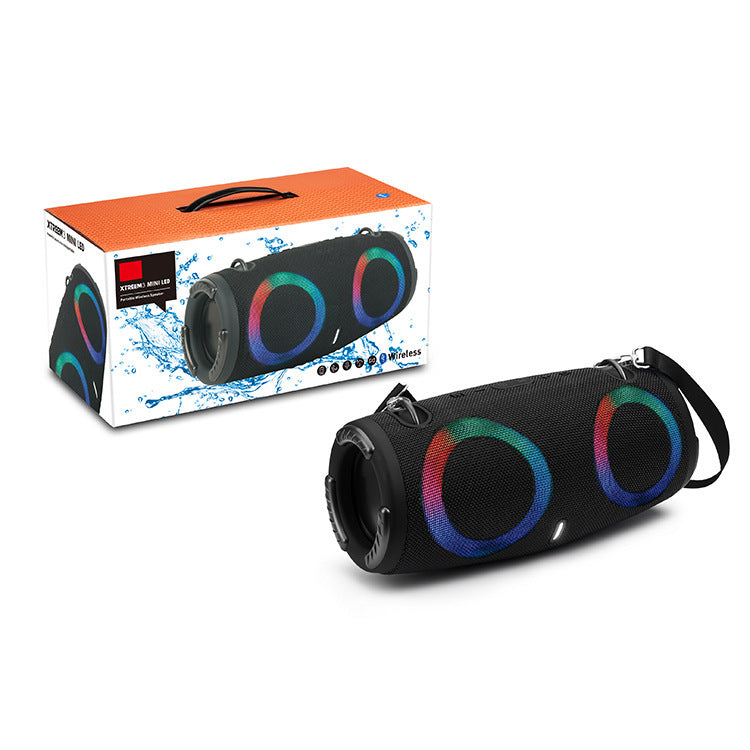 2022 Portable Waterproof Bluetooth Speaker with RGB Lights